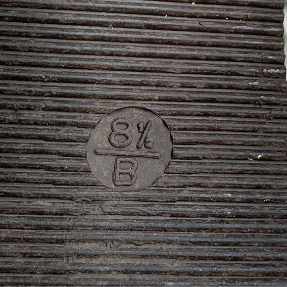 Vintage Coach Slide Sandals Mules Flowers Women’s Size 8.5 B - Picture 8 of 9